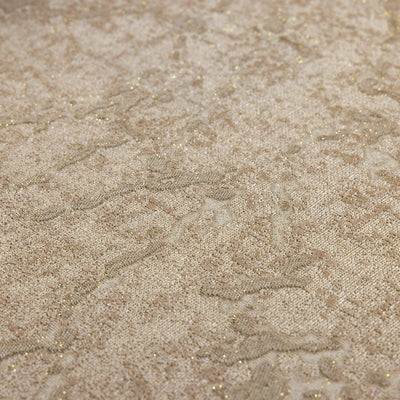 Sleek Abstract Embossed Wallpaper, Beige, Rich Textured Plain Modern Shimmering Wall Decor, Non-Woven Wallcovering - Walloro High End Wallcoverings & More