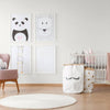 Solid Color Embossed Modern Wallpaper, White, Neutral Colors Contemporary Textured Wallcovering, Durable 114 sq ft Roll - Walloro High End Wallcoverings & More