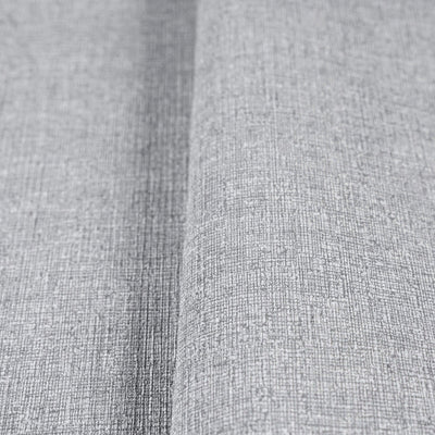 Stylish Fabric Textured Wallpaper, Light Gray Modern Linen Style Abstract Minimalist Non-Pasted Wall Paper, Wallcovering - Walloro High End Wallcoverings & More