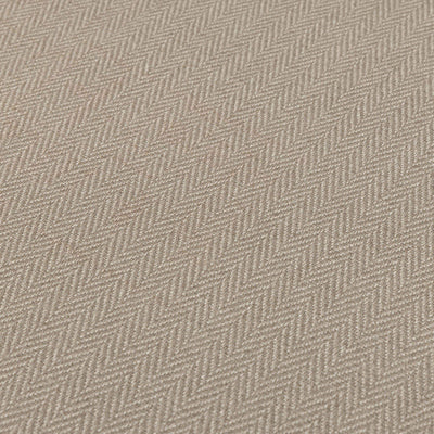 Tan Chevron Wallpaper, Textured Modern Fabric Like Wallcovering, Solid Neutral Colors - Walloro High End Wallcoverings & More
