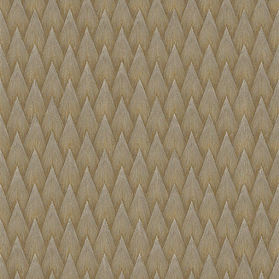 Timeless Geometric Deep Embossed Wallpaper, Brown 3D Rich Textured Line Art Wall Accent, Durable, Washable - Walloro High End Wallcoverings & More