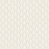 Timeless Geometric Deep Embossed Wallpaper, White 3D Rich Textured Line Art Wall Accent, Durable, Washable - Walloro High End Wallcoverings & More