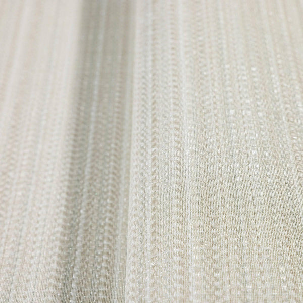 Trendy Thin Striped Textured Wallpaper, Light Beige Modern Minimalist Washable Pinstripe Pattern, Home Wall Interior Decor - Walloro High End Wallcoverings & More