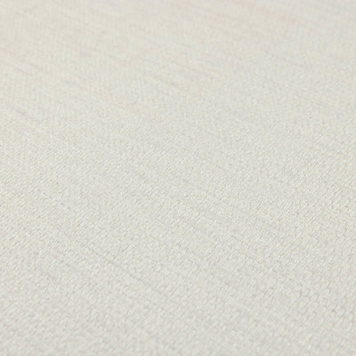 White Jute Basket Weave Textured Wallpaper, Solid Color Modern Plain Wallcovering - Walloro High End Wallcoverings & More