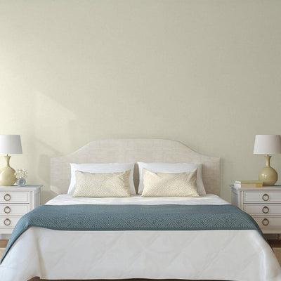 White Jute Basket Weave Textured Wallpaper, Solid Color Modern Plain Wallcovering - Walloro High End Wallcoverings & More