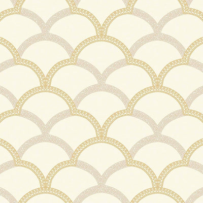White Luxury Fish Scale Deep Embossed Wallpaper, 3D Textured Lace Patterns, Thick Wallcovering - Walloro High End Wallcoverings & More