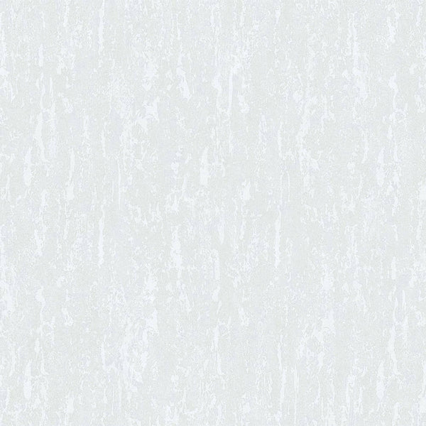 White Modern Solid Color Embossed Wallpaper, Minimalist Classical Wallcovering, Washable - Walloro High End Wallcoverings & More