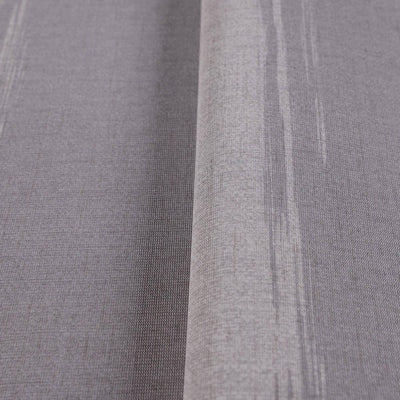 Wide Striped Wallpaper, Rich Textured Wallcovering, Traditional, Gray, Extra Large 114 sq ft Roll, Washable Wall Paper, Home Wall Decor - Walloro High End Wallcoverings & More